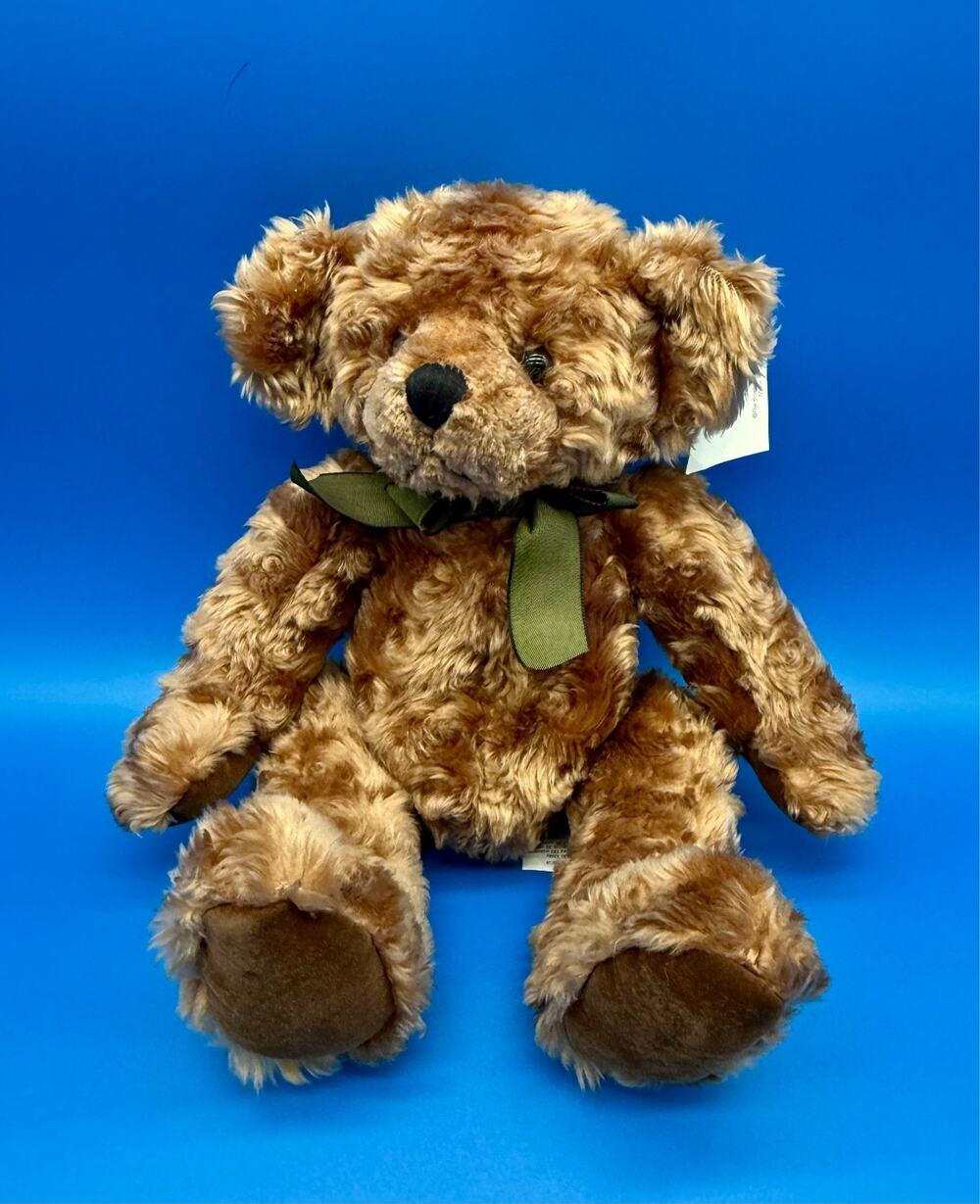 Bombay Company “Dexter” Teddy Bear Plush 12” Brown Limited Edition w/ Tags